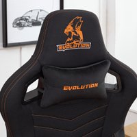 Игровое (геймерское) кресло Evolution Conqueror fabric (черный)