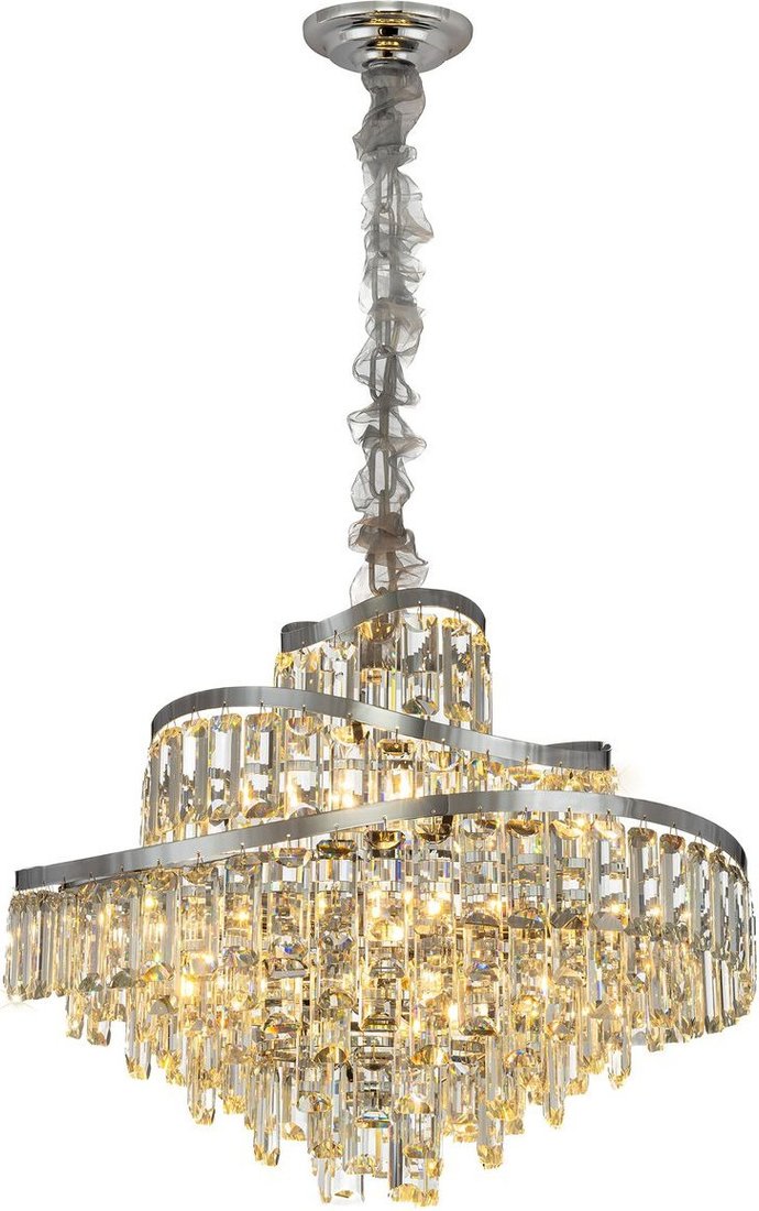 

Подвесная люстра Citilux Naiad CL315161 (хром)