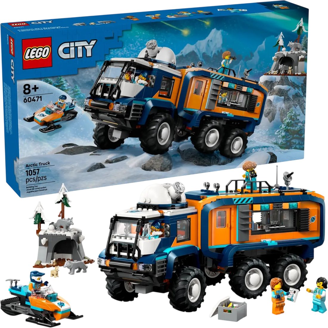 

Конструктор LEGO City 60471 Грузовик для научной лаборатории Arctic Explorer