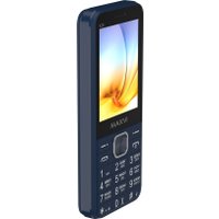 Кнопочный телефон Maxvi K28 (синий)