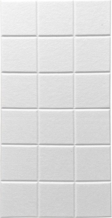 Панель UG Home самоклеящаяся фетровая 300x300x9мм ФП.2-БЛ (2шт, белый)