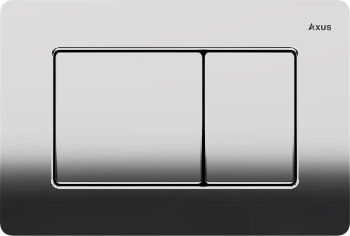 Панель смыва Axus 097LC Slim (хром)
