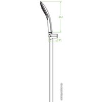 Душевой гарнитур  Laveo Zorita NLZ 60AD