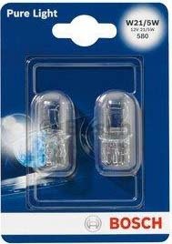 

Лампа накаливания Bosch W21/5W Pure Light 2шт 1987301079