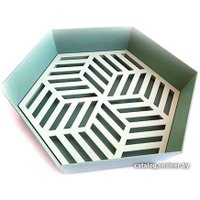 Ваза для фруктов MonAmi 6559 (зеленый)