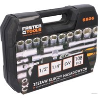Универсальный набор инструментов Faster Tools 8826 (108 предметов)