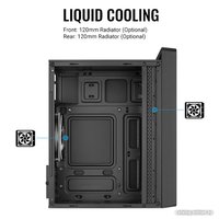 Корпус AeroCool CS-109-S-BK-v1