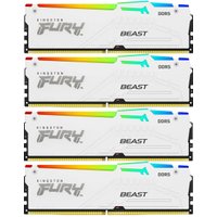 Оперативная память Kingston FURY Beast RGB 4x32ГБ DDR5 5600 МГц KF556C40BWAK4-128