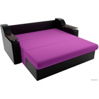Диван Лига диванов Сенатор 100716 100 см (фиолетовый/черный)