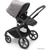 Универсальная коляска Bugaboo Fox 5 (2 в 1, black/midnight black/grey melange)
