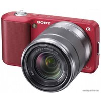 Беззеркальный фотоаппарат Sony Alpha NEX-3D Double Kit 16mm + 18-55mm