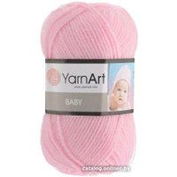 Пряжа для вязания Yarnart Baby 100% акрил 217 50 г (150 м, светло-розовый)