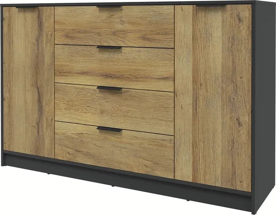 

Тумба Интерлиния Концепт КТ-Т160 Глосс (антрацит/дуб вотан)