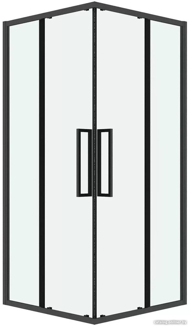 Душевой уголок Grossman Cosmo 80x80x195 300.K33.02.8080.42.00 (графит сатин/прозрачное стекло)