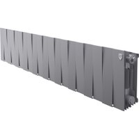 Биметаллический радиатор Royal Thermo PianoForte 200 Серебристый - 20 секций