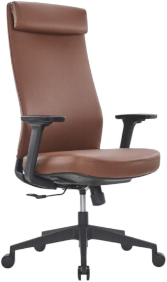Офисное кресло SitZone CH-366A (натуральная кожа, коричневый)