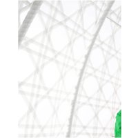 Подвесное кресло M-Group Для двоих Люкс 11510104 (белый ротанг/зеленая подушка)