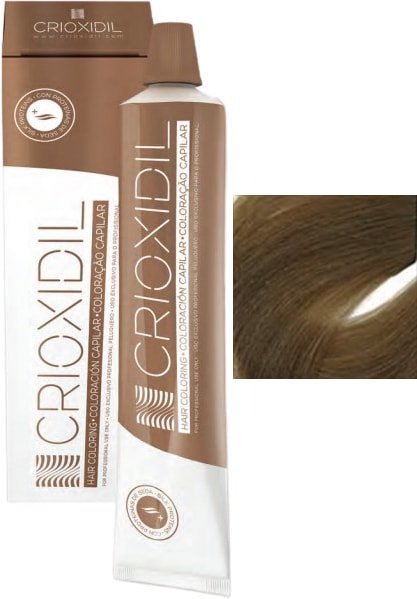 Крем-краска для волос Crioxidil Silk Color 7.111tc средне-русый экстра-пепельный