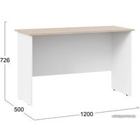 Стол Трия Тип 14 1200 (дуб сонома/белый ясень)