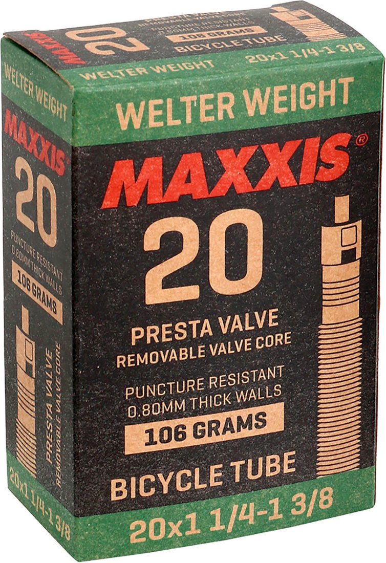 

Велокамера Maxxis Welter Weight 20x1 1/4X1 3/8 48мм EIB00232200