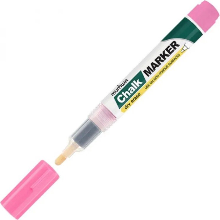 

Маркер MunHwa Chalk Marker CM-10 (розовый)