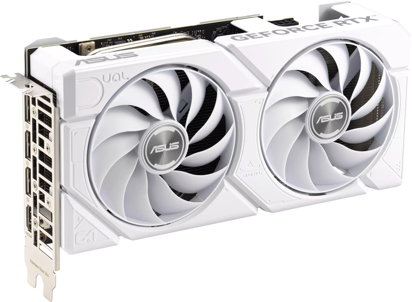 

Видеокарта ASUS Dual GeForce RTX 4060 Ti Evo White OC Edition 8GB GDDR6 DUAL-RTX4060TI-O8G-EVO-WHITE