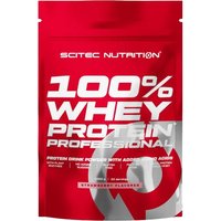 Протеин комплексный Scitec Nutrition 100% Whey Protein Professional (клубника, 1000 г)