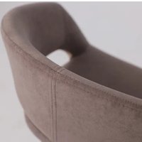 Стул с подлокотниками Мамадома Barny-R 700 (b05 Latte Lux/черный)