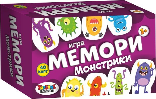 

Настольная игра Topgame Мемори Монстрики 01538