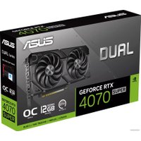 Видеокарта ASUS Dual GeForce RTX 4070 Super EVO OC Edition 12GB GDDR6X DUAL-RTX4070S-O12G-EVO