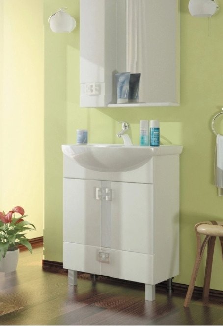 

Mixline Тумба с умывальником Квадро-1 75 551698 + Элеганс 75