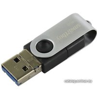 USB Flash SmartBuy Double 64GB SB64GBTRIO (черный)