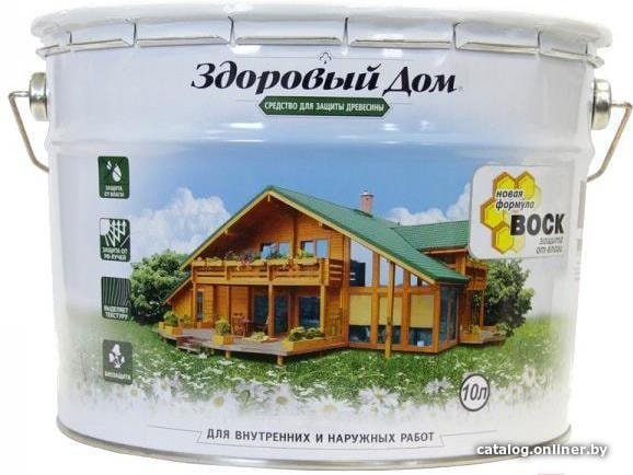 Пропитка Здоровый дом 10 л (бесцветный)