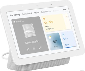 Колонка с умным дисплеем Google Nest Hub 2nd Gen (светло-серый)