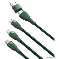 Кабель Baseus Flash Series Two-For-Three Data Cable USB-C/A - M+L+C CA2T3-06