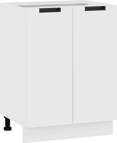 

Шкаф напольный Трия Гренада 1Н6 (белый/холст белый)