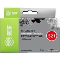 Картридж CACTUS CS-CLI521GY (аналог Canon CLI-521 Gray)