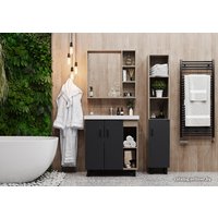  Onika Тумба под умывальник Тимбер 70.10 107057 (серый матовый/дуб сонома)