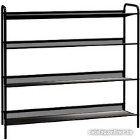 Полка для обуви ЗМИ Женева 34 ПДОЖ34 (черный)