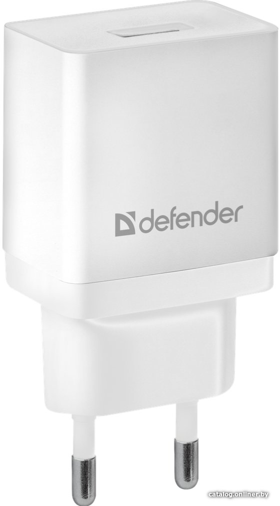 Сетевое зарядное Defender EPA-10 (белый)