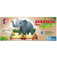 Акварельные краски Луч Zoo 19С1247-08 (12 цв)