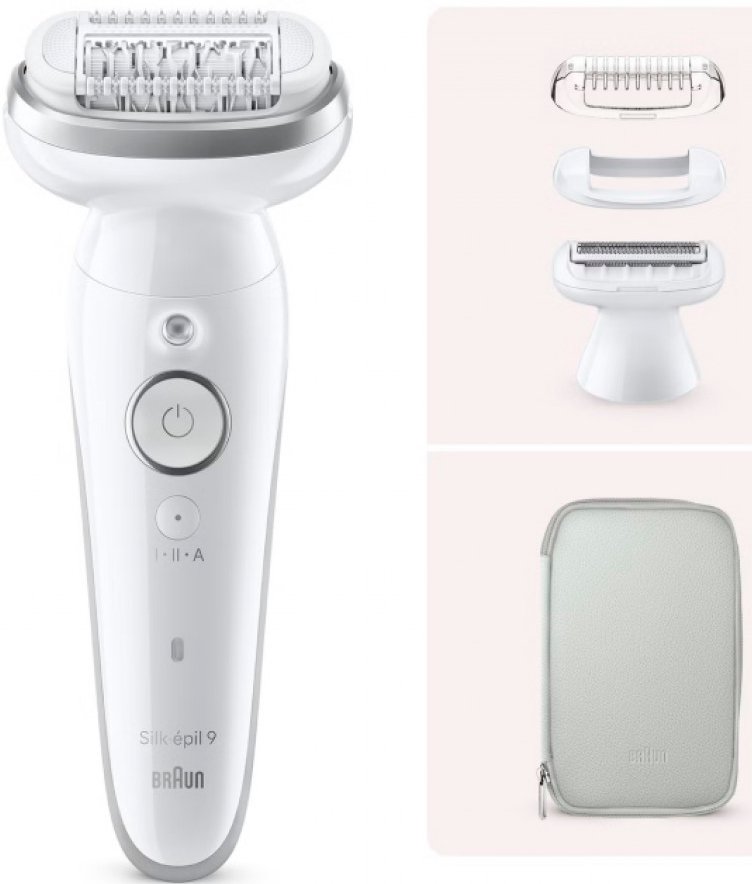 Эпилятор Braun Silk-epil 9 9-041 (серебристый)