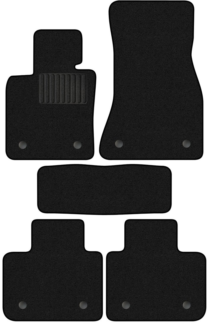 

Комплект ковриков для авто Alicosta BMW 6-Series Gran Turismo I (лифтбек / G32) 2017 - Н.В. (ворс)