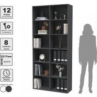 Стеллаж Интерлиния Skill-20 (антрацит/антрацит)