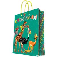 Пакет подарочный Феникс-Презент 87953 9.8x17.8x22.9 см