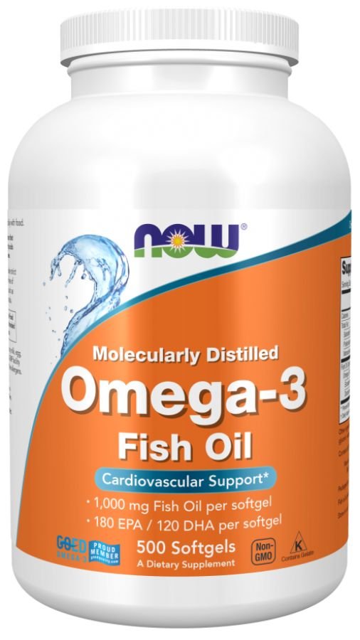 

БАД Now Foods Omega-3 30% (500 капсул)