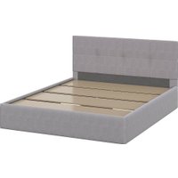 Кровать Mio Tesoro Империал 160x200 (№4/велюр серый) в Борисове