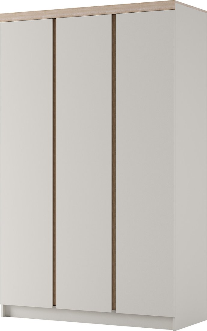 

Шкаф распашной Bravo Мебель Юта ШР-3 (персидский жемчуг/дуб Торонто)