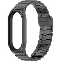 Браслет Mijobs блочный для Xiaomi Smart Band 7 (черный)