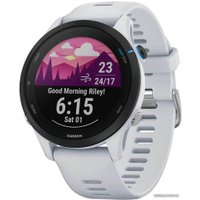 Умные часы Garmin Forerunner 255 Music (белый камень)